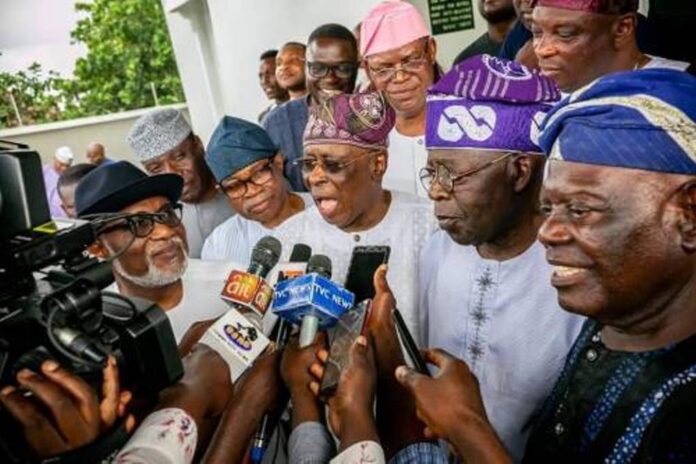 Tinubu with other soutwest leaders