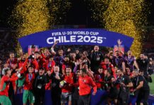 Morocco lifts first-ever FIFA U-20 World Cup Trophy